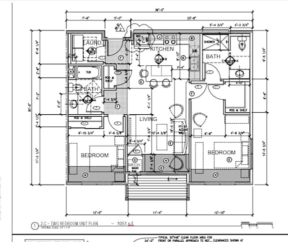 2 Bed 2 Bath
