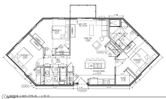 a floor plan of a house