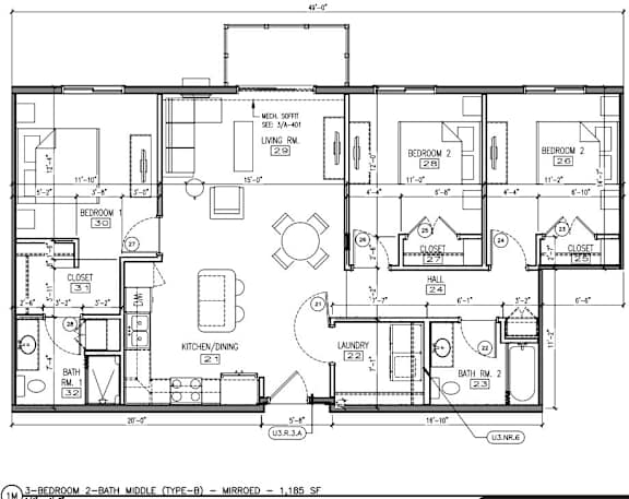 a floor plan of a house