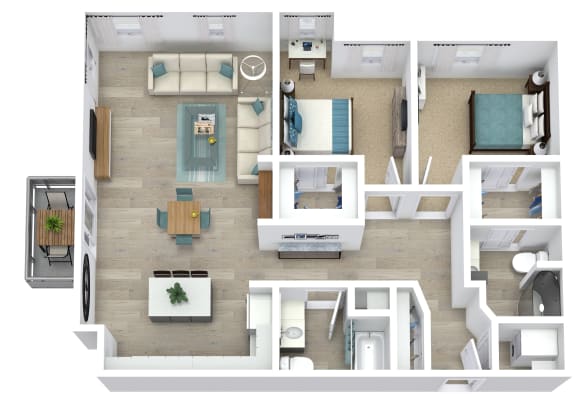 1246 sq ft