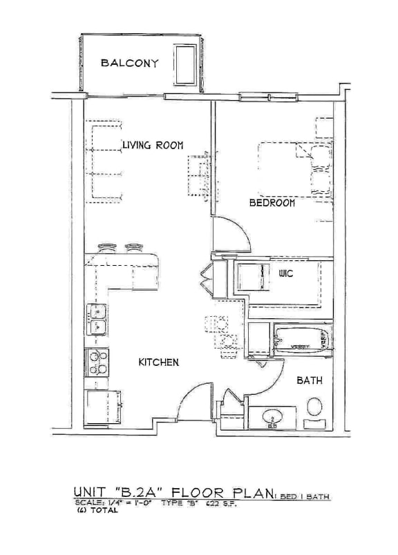 1 Bedroom 1 Bath