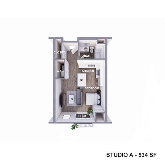 the 303 sq ft studio a floor plan