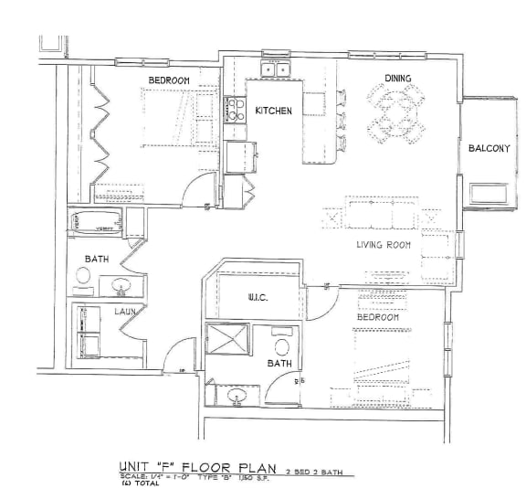 2 Bed 2 Bath