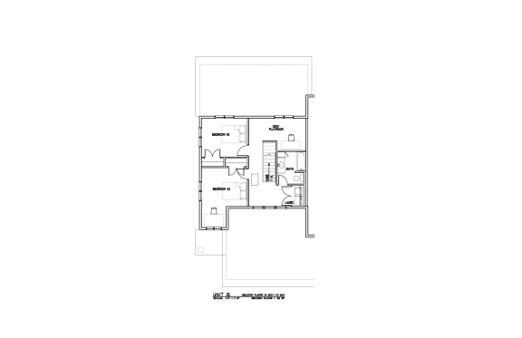 Units B 3 BD 2.5 bath 2nd Floor