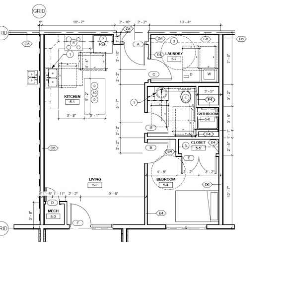 A floor plan of a house with labeled rooms and dimensions.