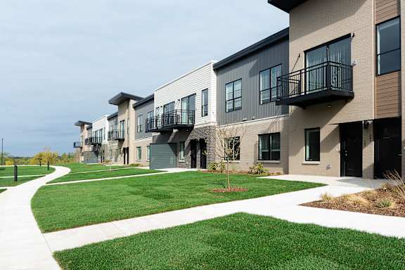 Exterior Building at Alta Apartments, Pewaukee, WI 53186