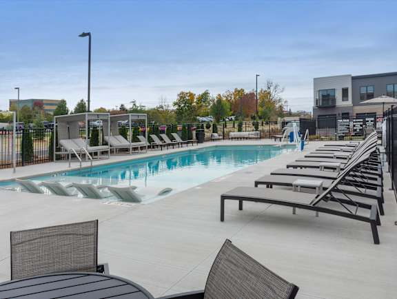 Crystal Clear Swimming Pool at Alta Apartments, Pewaukee, WI 53186