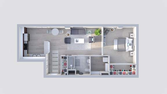 Bradford 1Bed 1Bath at Grand Wisconsin, Milwaukee