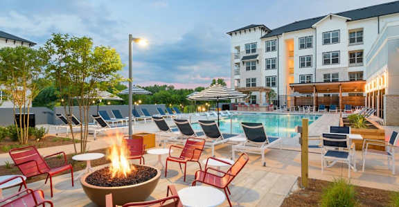 Swimming pool at The Eddy at Riverview, Smyrna, GA