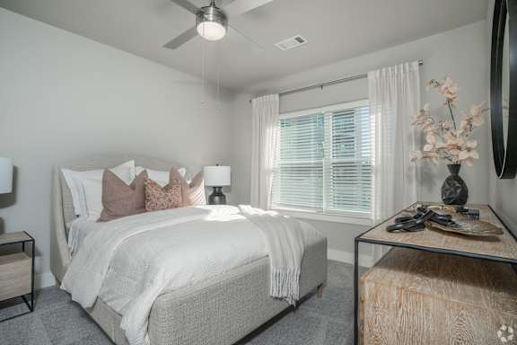 Master Bedroom at The Delaney at East Park Apartments, Kennesaw