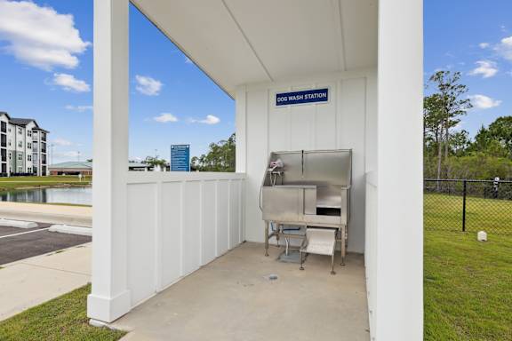Pet station at The Beacon at 331 Apartments, Santa Rosa Beach, FL