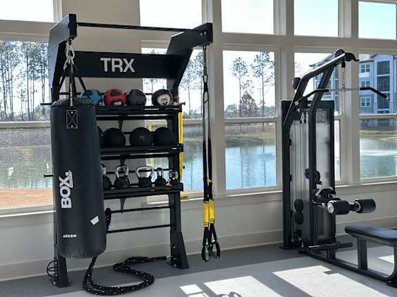 Gym at The Beacon at 331 Apartments, Santa Rosa Beach, FL