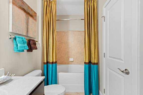 Lavish Bathroom Interior at Hidden Creek, Maryland