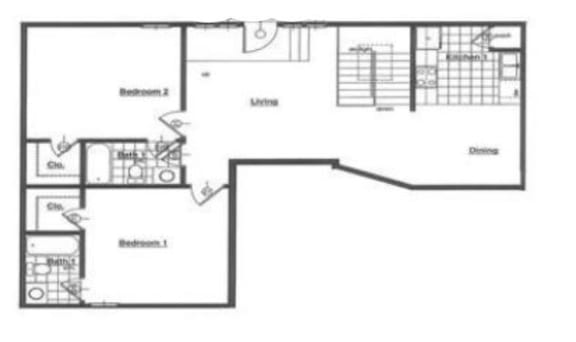 an image of a floor plan of a house