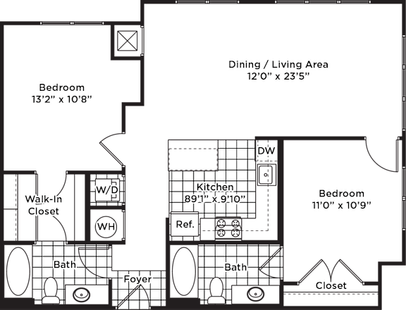 floor plan  the residences at sawmill estates apartments in