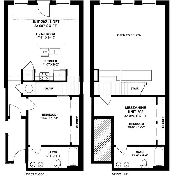 a floor plan for a small house