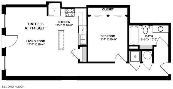 the floor plan of bergdorf goodman apartments