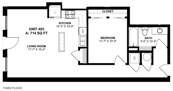 the floor plan of gonia residences