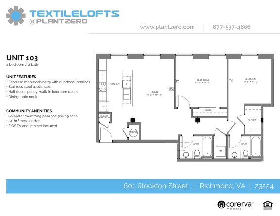 a typical floor plan of our apartments