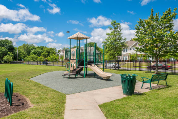 the preserve at ballantyne commons park playground with swing set