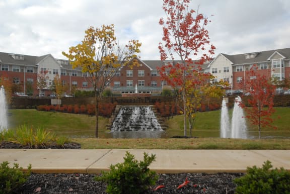 Apartment building exterior-Senior Living at University Place Apartments, Memphis, TN 38104