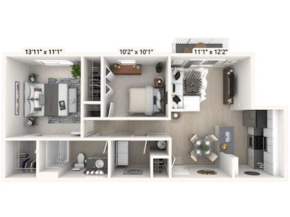 a 2103 sq ft floor plan  studio