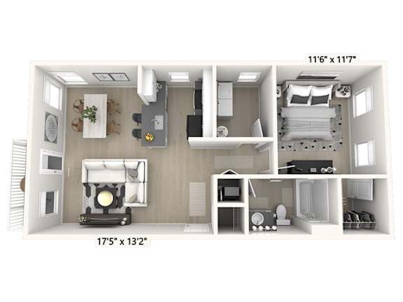 a 2103 sqft floor plan  1 bedroom  129