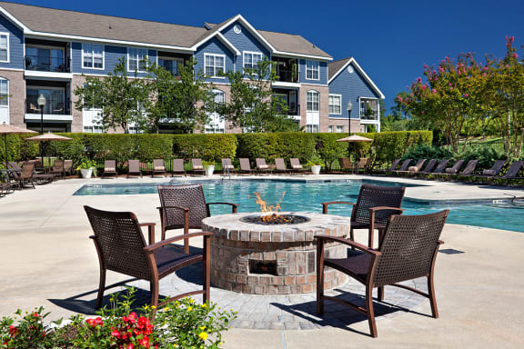 Fire Pit with Cozy Seating