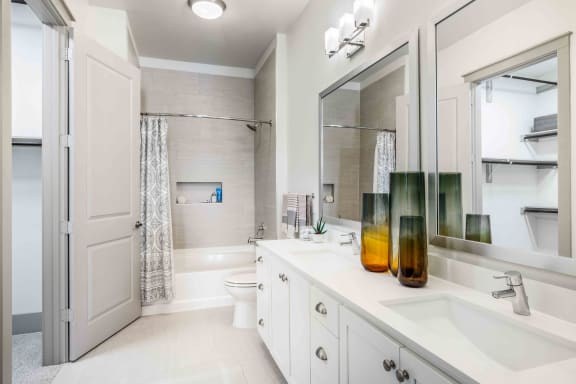 bathrooms in the rental home