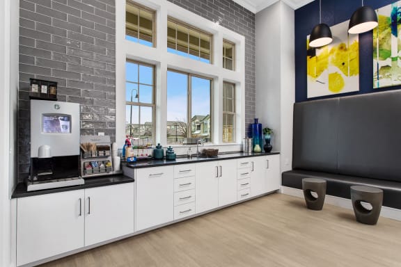 24-Hour Clubhouse with Coffee Bar and Wi-Fi