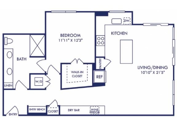 a floor plan of a house with bedrooms and a kitchen and a living room