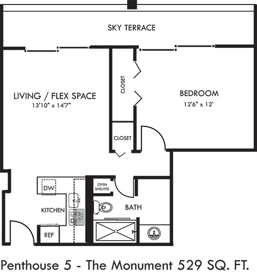 Floor Plans of 2000 Riverside in Richmond, VA