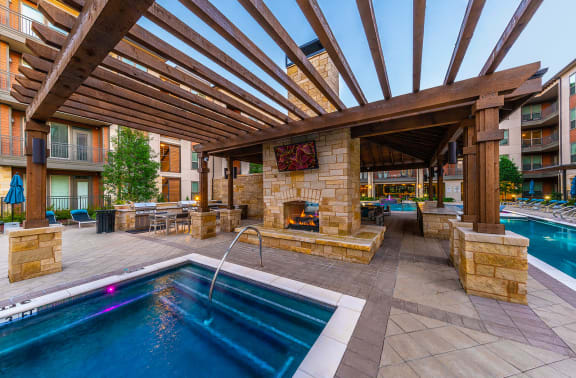 Poolside Fire