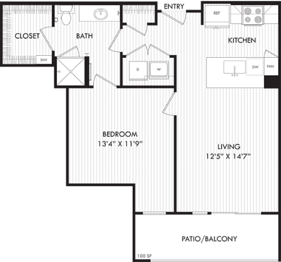 a schematic of a floor plan of a house