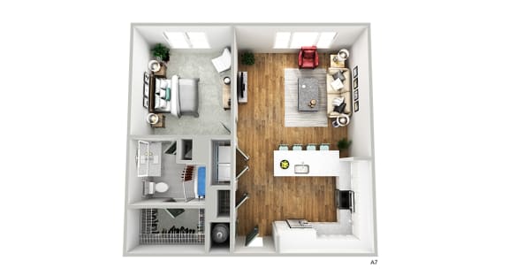 bedroom floor plan | the residences at sawmill park