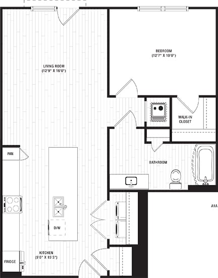 a black and white floor plan of a house
