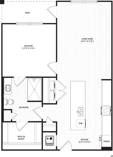 a black and white floor plan of a home