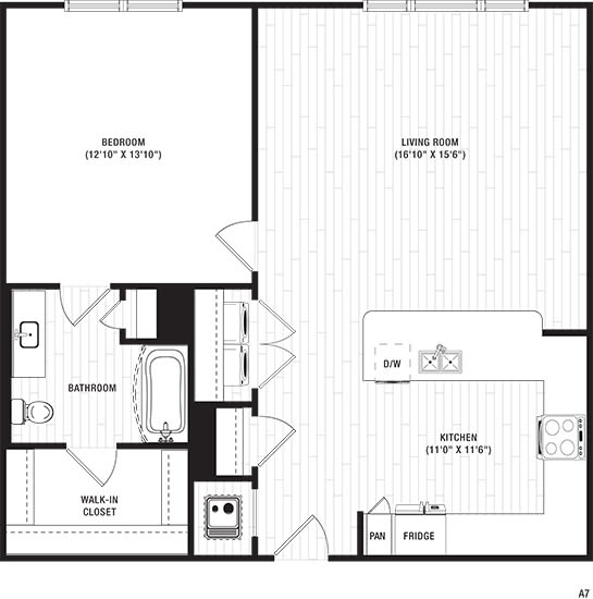 a floor plan of a bedroom house