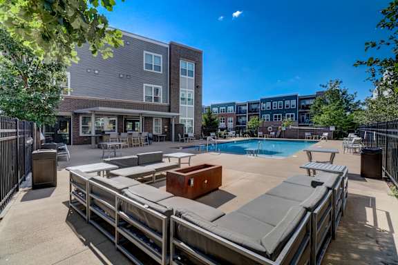 Fire Pit at Heritage at Oakley Square, Cincinnati