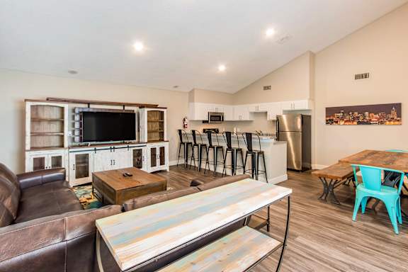 Clubhouse With TV at Glen at Lakewood, Colorado, 80228