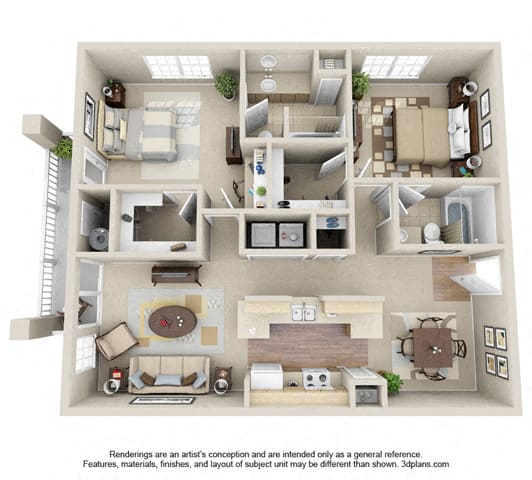 The Aspen Floorplan at Heritage at Stone Mountain, Northglenn, Colorado