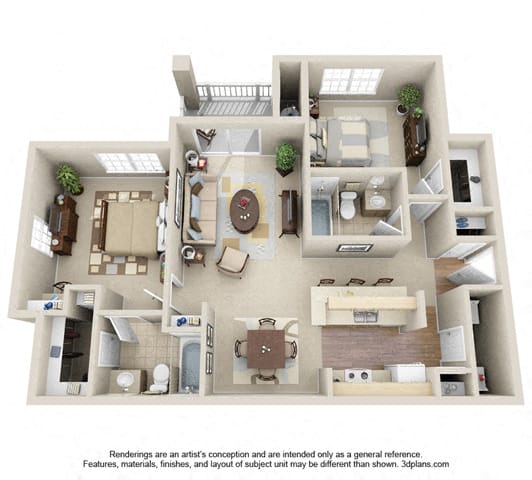 The Vail Floorplan at Heritage at Stone Mountain, Colorado