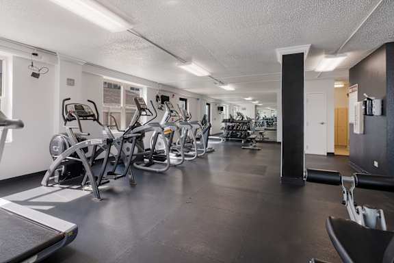 Fitness Center with equipments at Esplanade at City Park, New Orleans, 70119