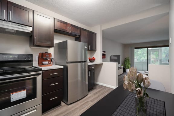 Spacious Kitchen at Glen at Burnsville, Burnsville, MN 55337