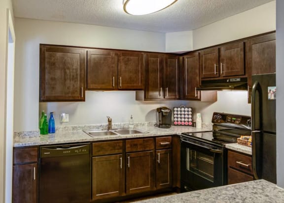 Large Kitchen at Glen at Burnsville, Minnesota