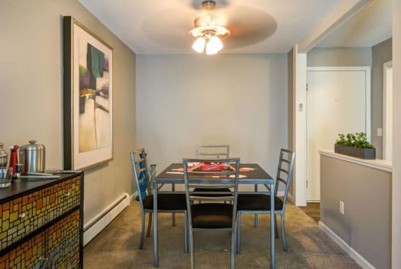 Elegant Dining Area at Glen at Burnsville, Minnesota, 55337