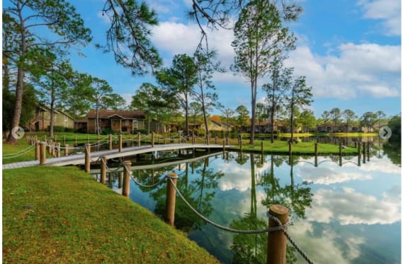 Gorgeous Community Lake at Whisper Lake Apartments, Winter Park, FL