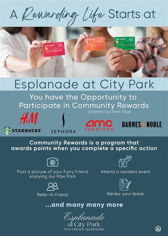 Flyer at Esplanade at City Park, New Orleans, LA, 70119