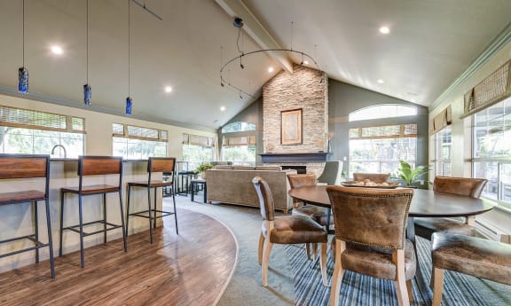 Breakfast Bar In Clubhouse at Arcadia Townhomes, Washington