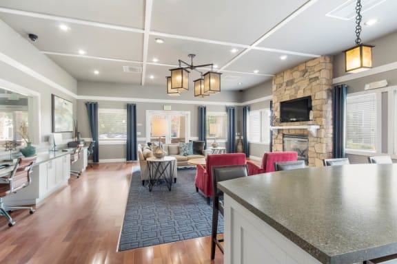 Luxurious Clubhouse at Deer Crest Apartments, Broomfield, CO